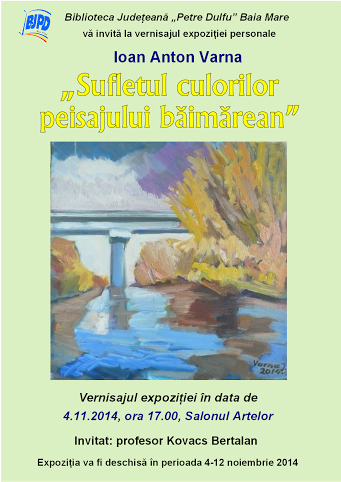Evenimente găzduite de Biblioteca Județeană Baia Mare în această săptămână