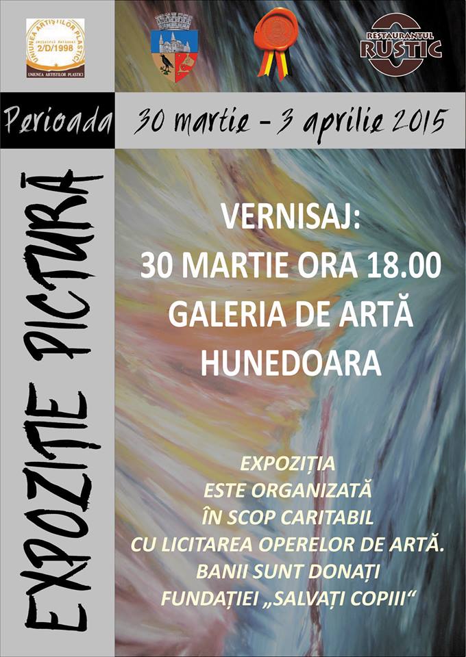 Hunedoara: Expoziție de pictură în scop caritabil