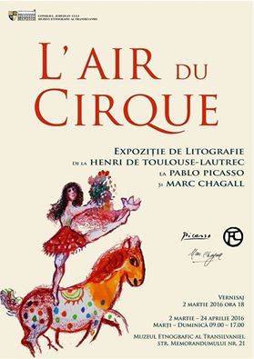 Cluj Napoca: L’AIR DU CIRQUE, expoziție de excepție la Muzeul Etnografic al Transilvaniei
