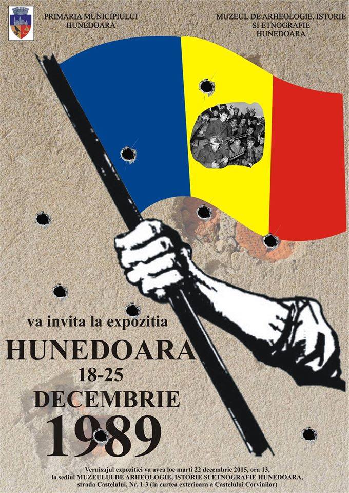 Expoziție: „Hunedoara 18-25 decembrie 1989”