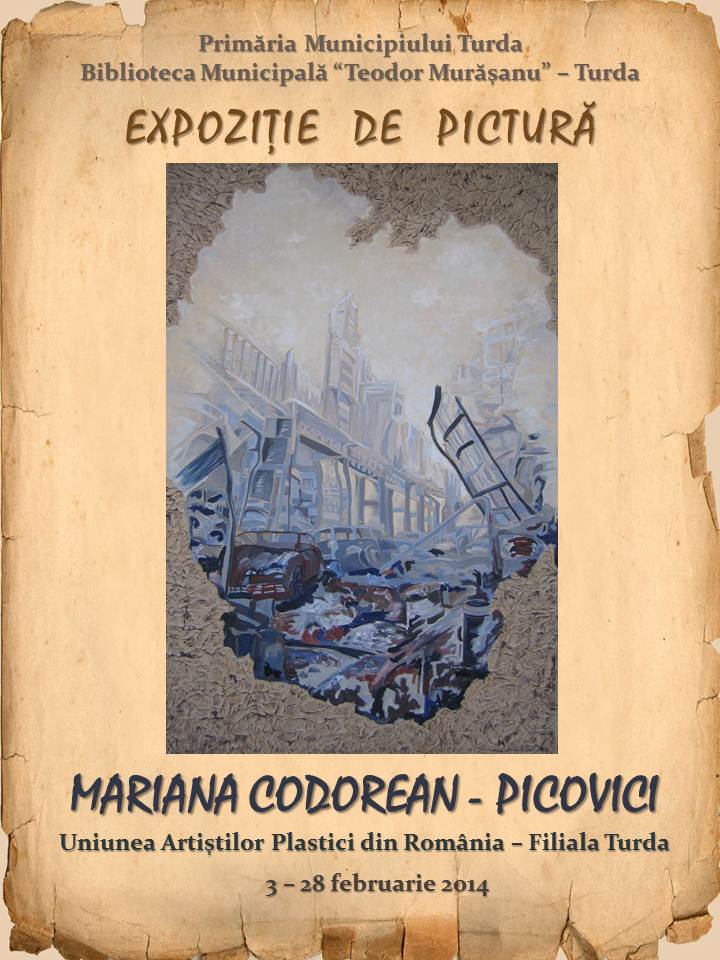 Expoziție de pictură Mariana Picovici, la Turda