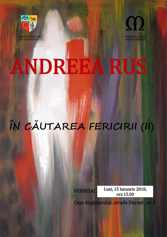 Expoziție Andreea Rus, la Casa Argintarului din Bistrița