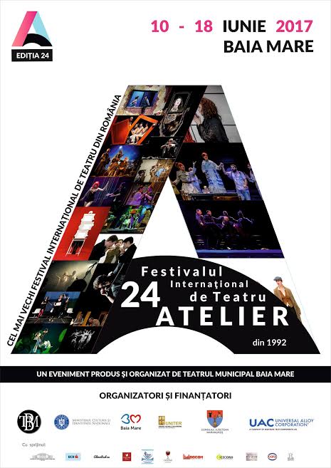 Baia Mare găzduiește ediția a 24-a a Festivalului Internaţional de Teatru “ATELIER”