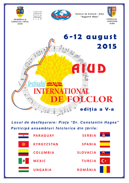 Aiud: Festivalul Internațional de Folclor a ajuns la cea de a V-a ediție