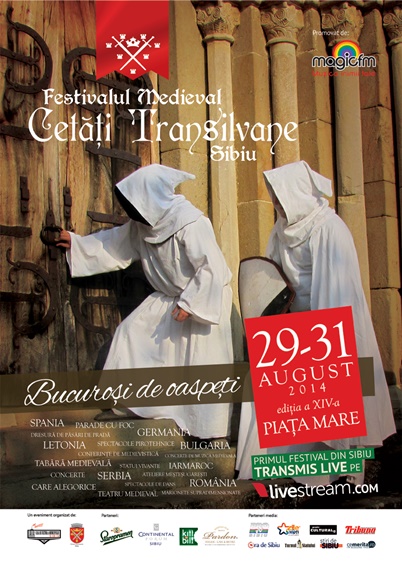 Sibiu: Festivalul Medieval „Cetăţi Transilvane” începe vineri