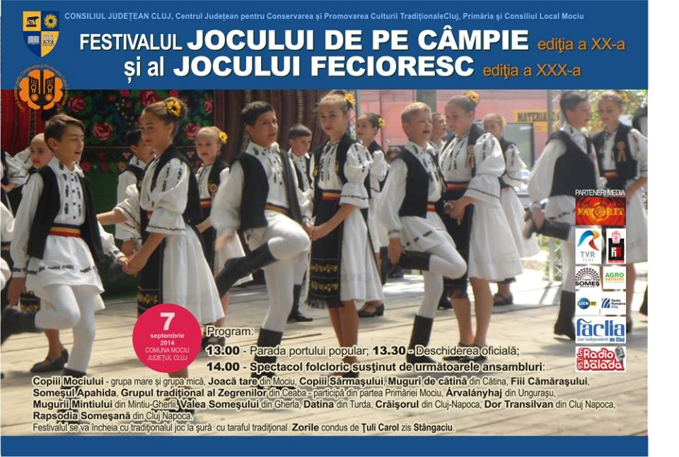 Jocul popular s-a născut în vatra satului – Festival folcloric de anvergură, duminică, la Mociu