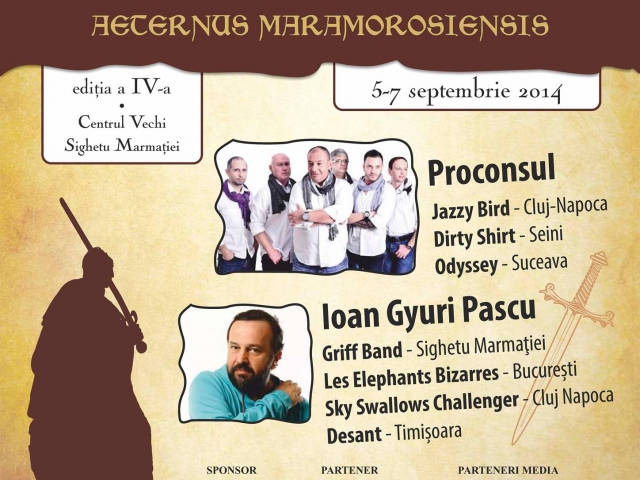 Programul Festivalului Medieval „Aeternus Maramorosiensis” de la Sighetu Marmației