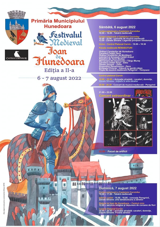 Ediţia a doua a Festivalului Medieval „Ioan de Hunedoara”