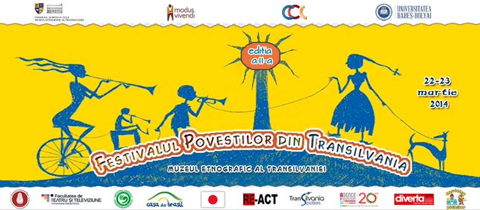 Festivalul Poveştilor din Transilvania, ediţia a 2-a, se va desfășura în Cluj Napoca