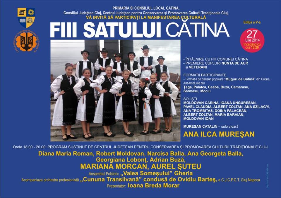 Sărbători ale fiilor satului şi ale portului popular, în weekend, la Gădălin, Jucu, Dezmir şi Cătina