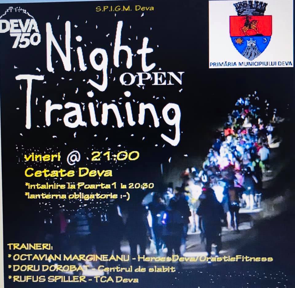 Fitness în aer liber, în Cetatea Deva