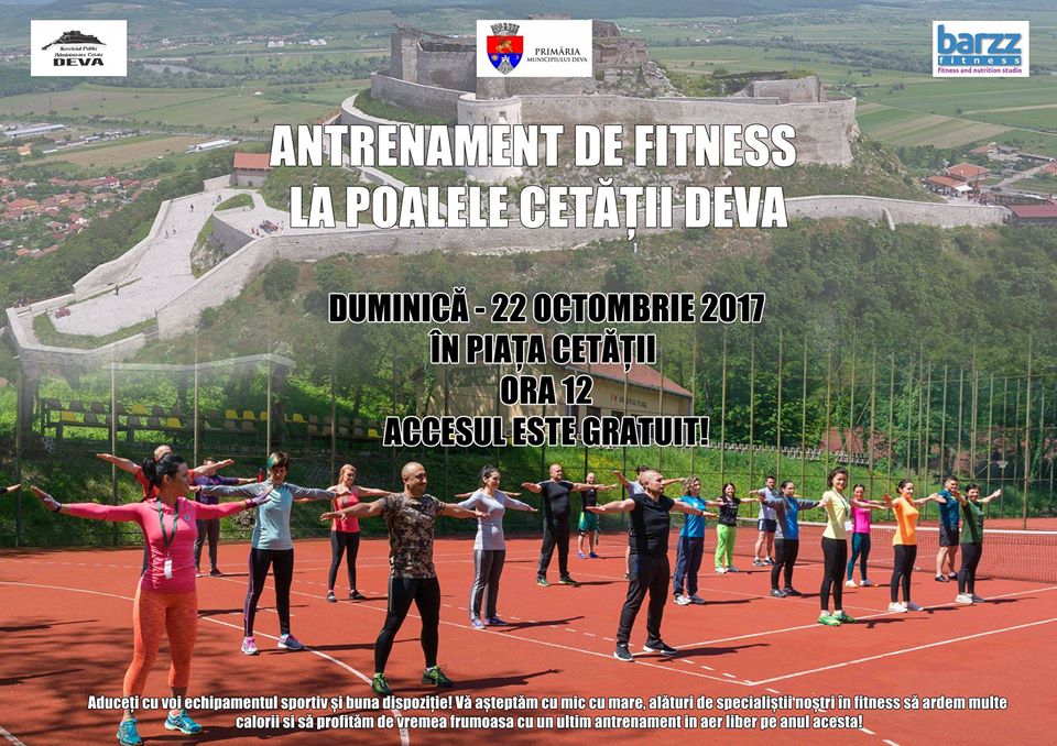 Fitness în aer liber la Deva