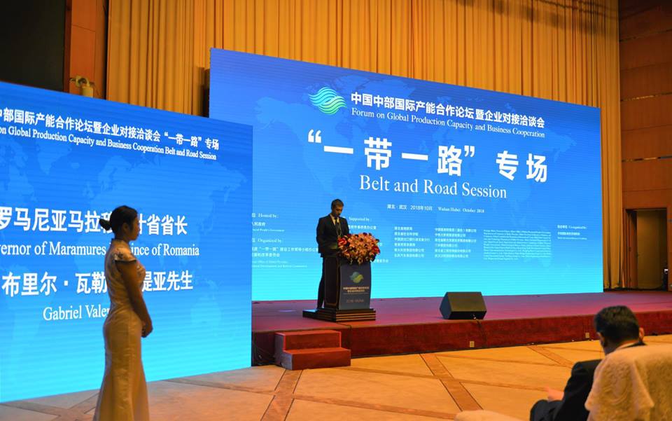 Președintele CJ Maramureș, speaker la Forumul Mondial pe teme de afaceri desfășurat în China