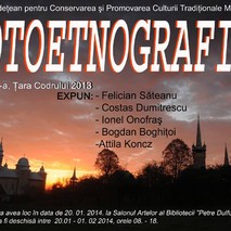 Expoziția „Fotoetnografica” va fi vernisată luni la Biblioteca Județeană „Petre Dulfu” din Baia Mare