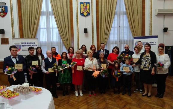 ASCO Oradea i-a premiat pe voluntarii care activează în domeniul social
