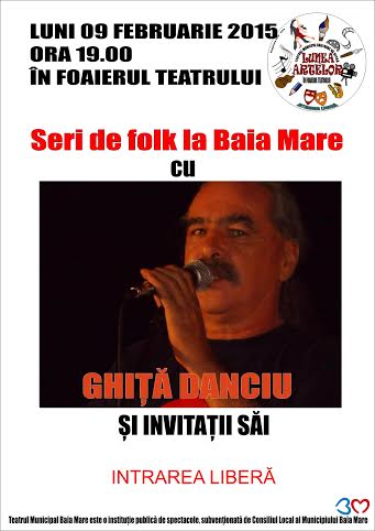 Lunea Artelor: Seri de folk la Baia Mare