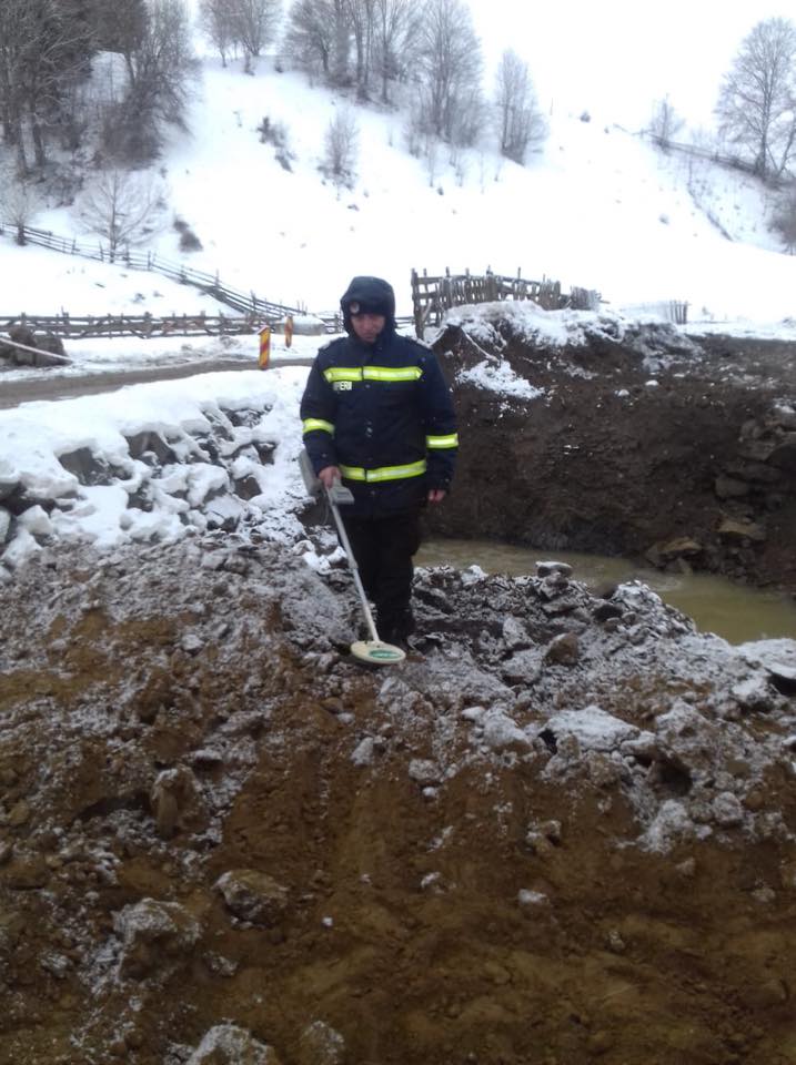 Patru grenade descoperite în Lunca Ilvei
