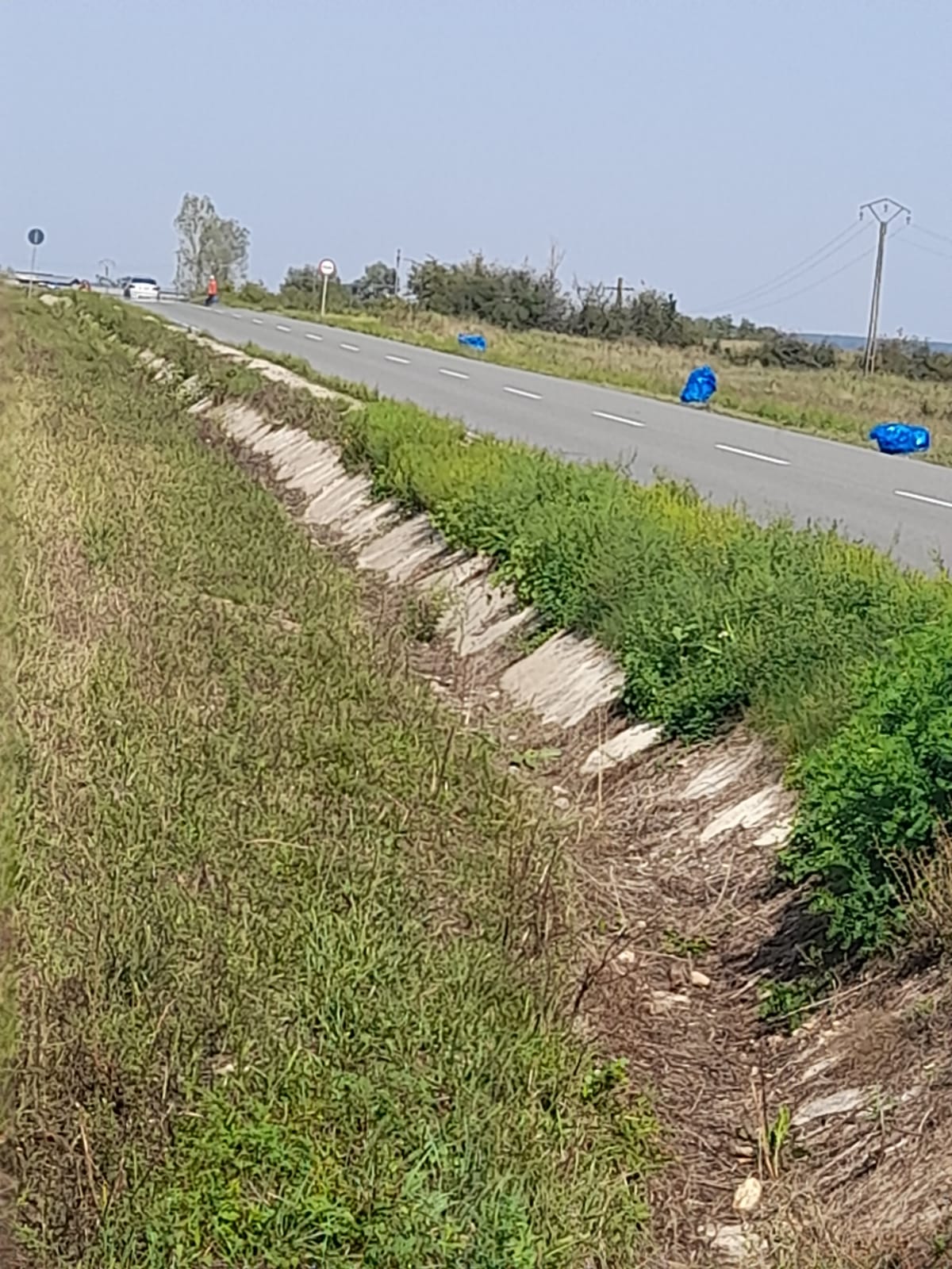 În anul 2022 au fost strânse 201,6 tone de deșeuri de pe marginea drumurilor județene și din refugiile mijloacelor de transport în comun din județul Bihor