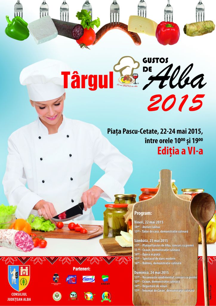 Gustos de Alba – festivalul gustului (22-24 mai)
