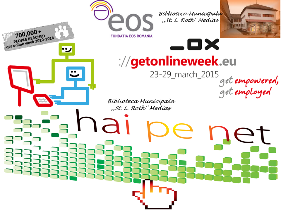 Mediaș: Campanie de incluziune digitală ”Hai pe net 2015!”