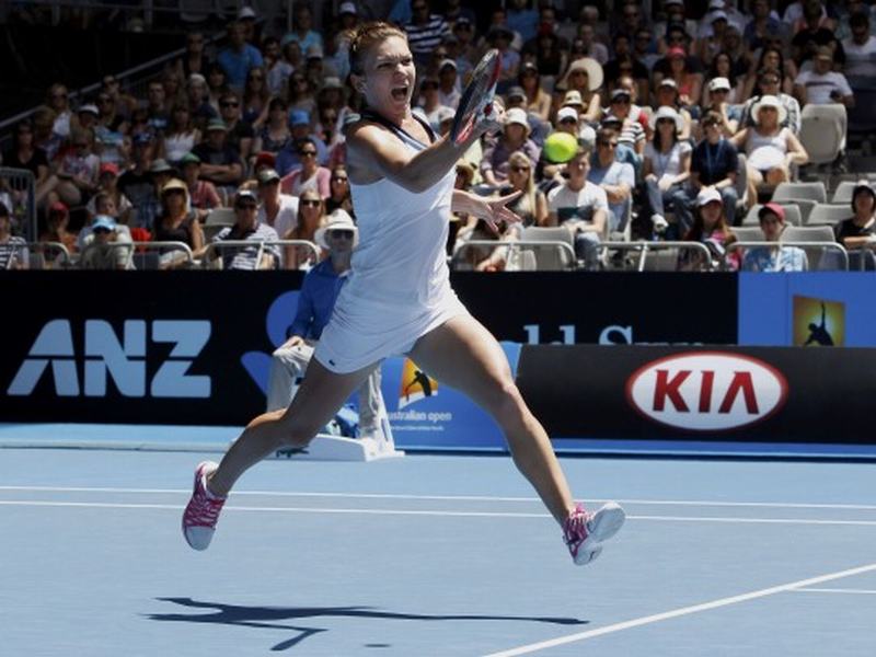Simona Halep s-a calificat în sferturile de finală ale primului turneu de Mare Șlem al anului, Australian Open