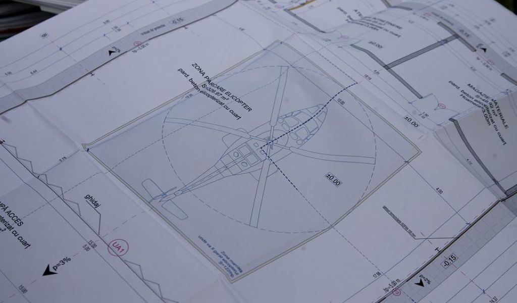 Jibou: S-a dat startul lucrărilor pentru hangarul elicopterului SMURD