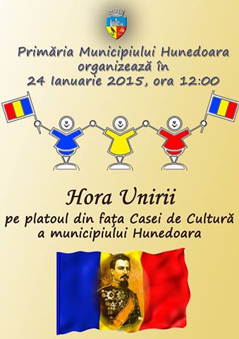 Hora Unirii în Hunedoara