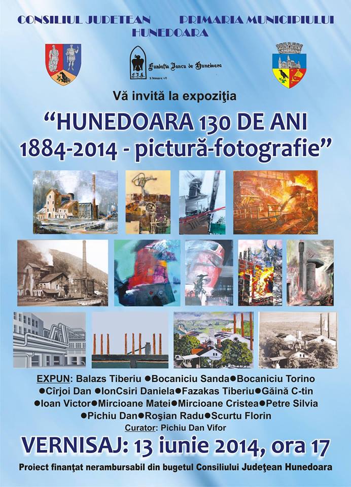 Expoziție de pictură și fotografie: Hunedoara 130 de ani