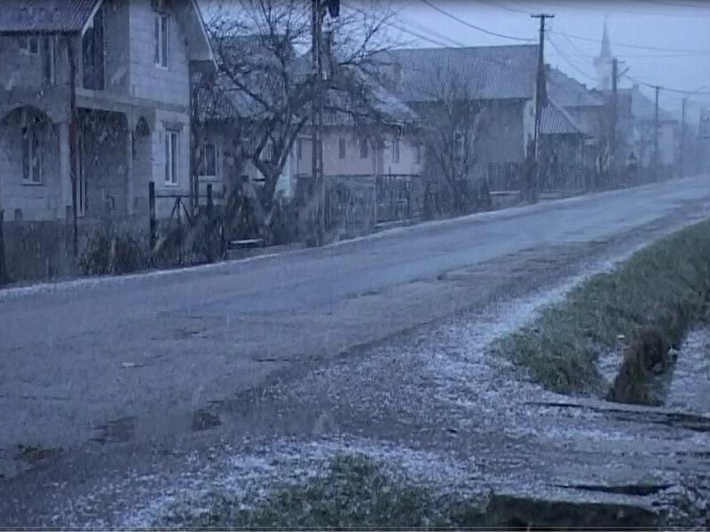 Bistrița-Năsăud, sub zodia ninsorilor de primăvară