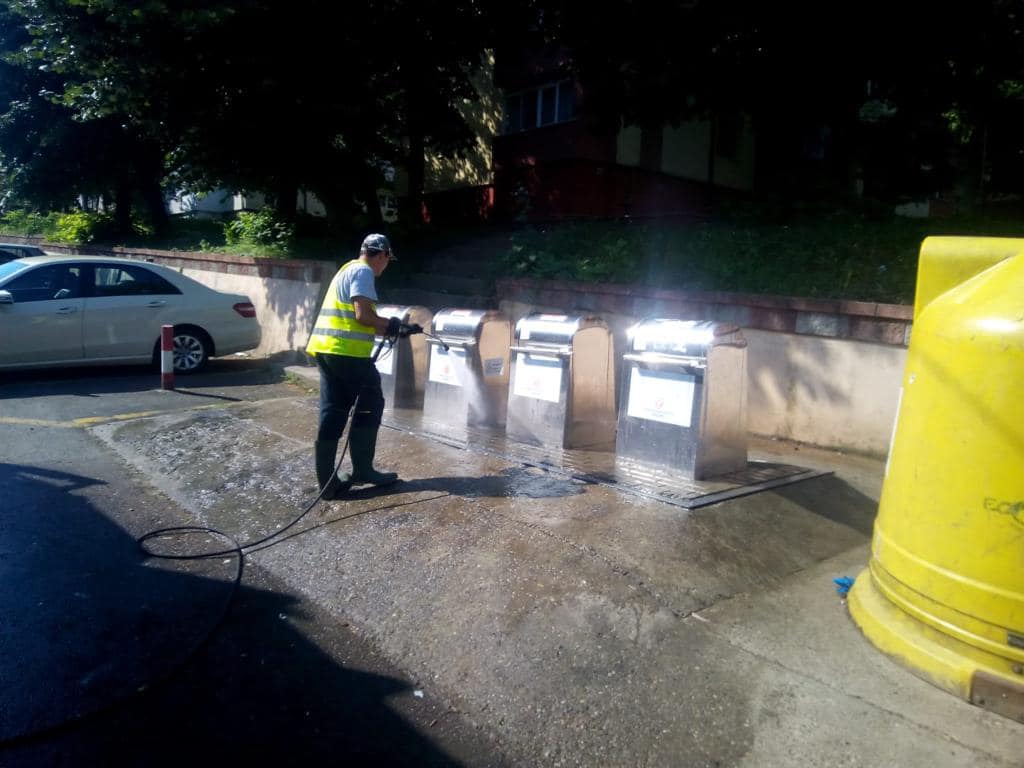 Lucrări de igienizare în Zalău