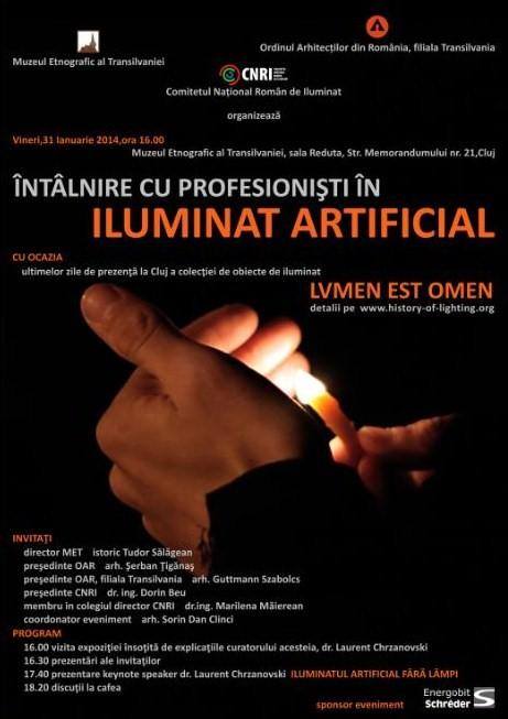 Întâlnire cu profesioniştii în iluminat artificial la Muzeul Etnografic al Transilvaniei din Cluj Napoca