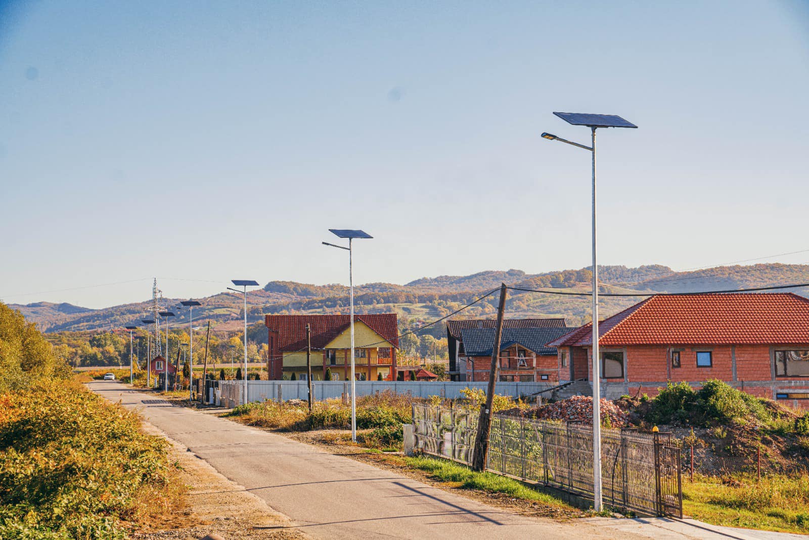 Iluminat public modernizat în orașul Jibou