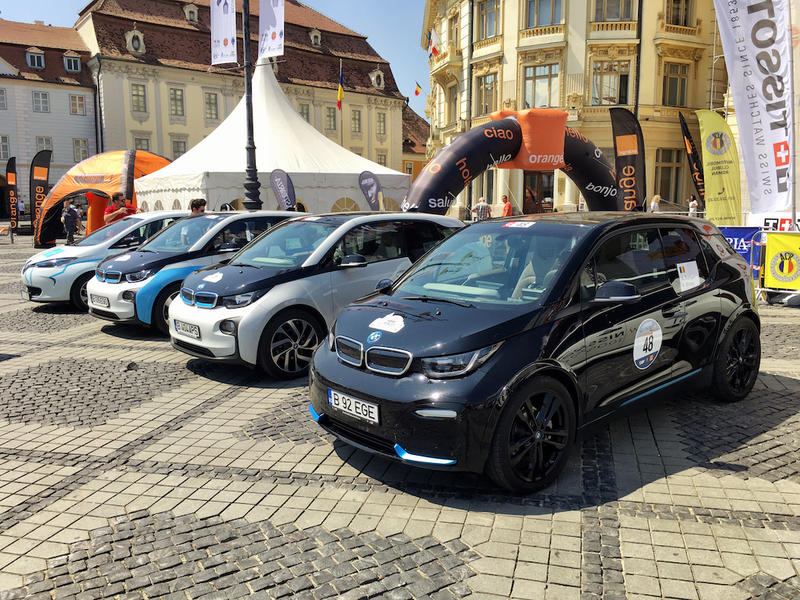 Raliul mașinilor electrice sosește la Sebeș în 12 decembrie