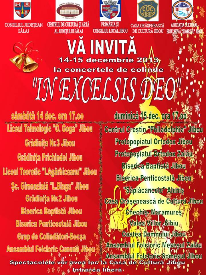 Concerte de colinde „In Excelsis Deo”, la Jibou