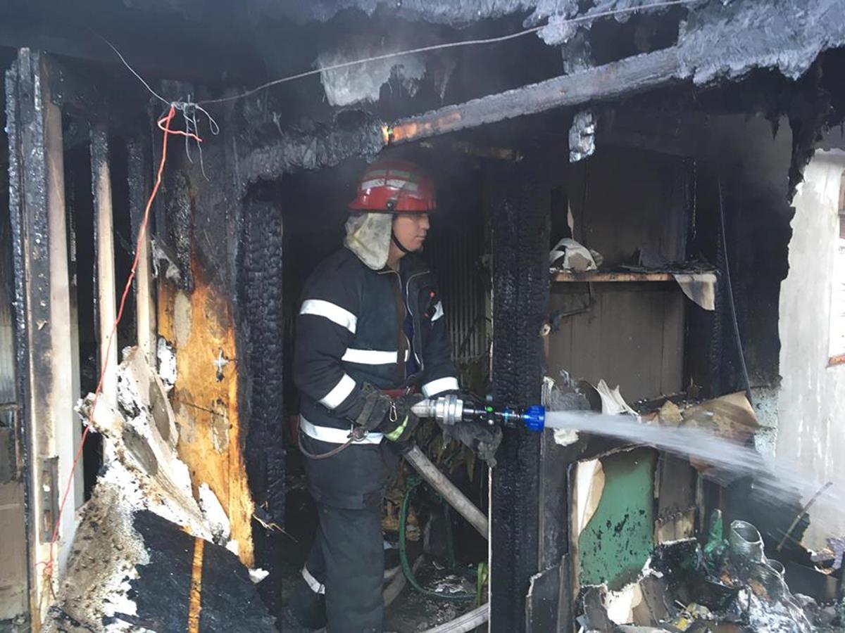 Incendiu la o locuință din Biharia