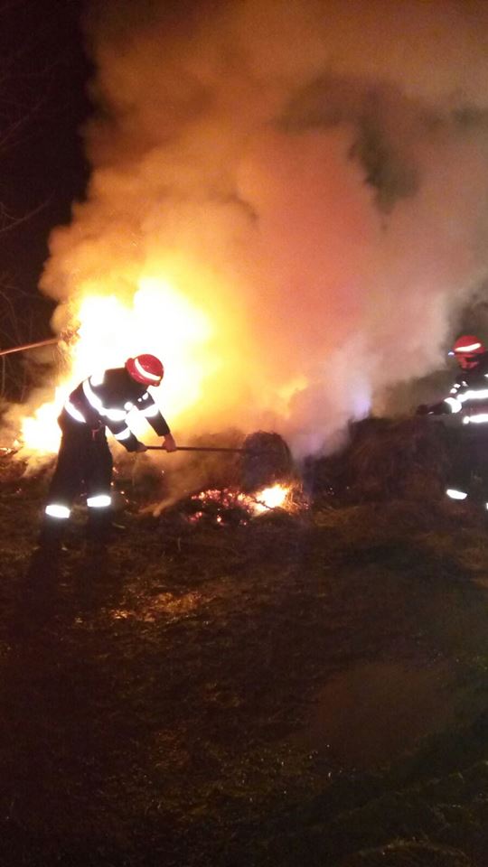Incendiu izbucnit în localitatea Cheslăr