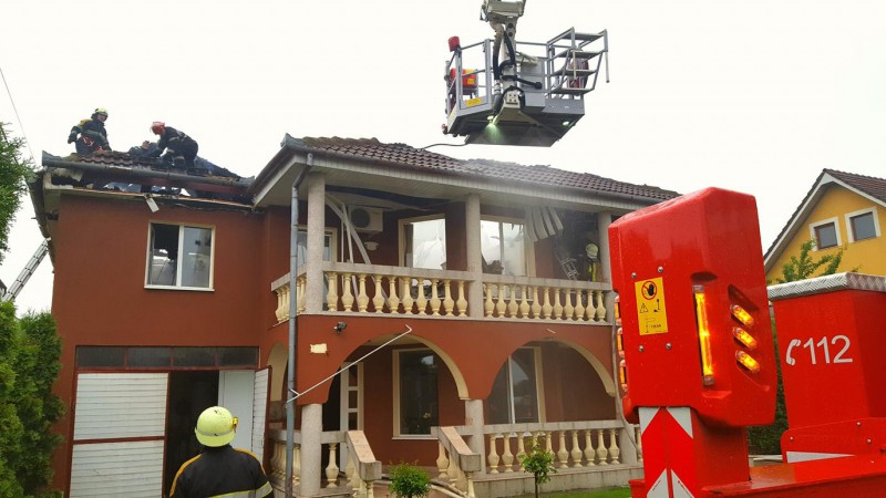 Incendiu produs în localitatea Cihei
