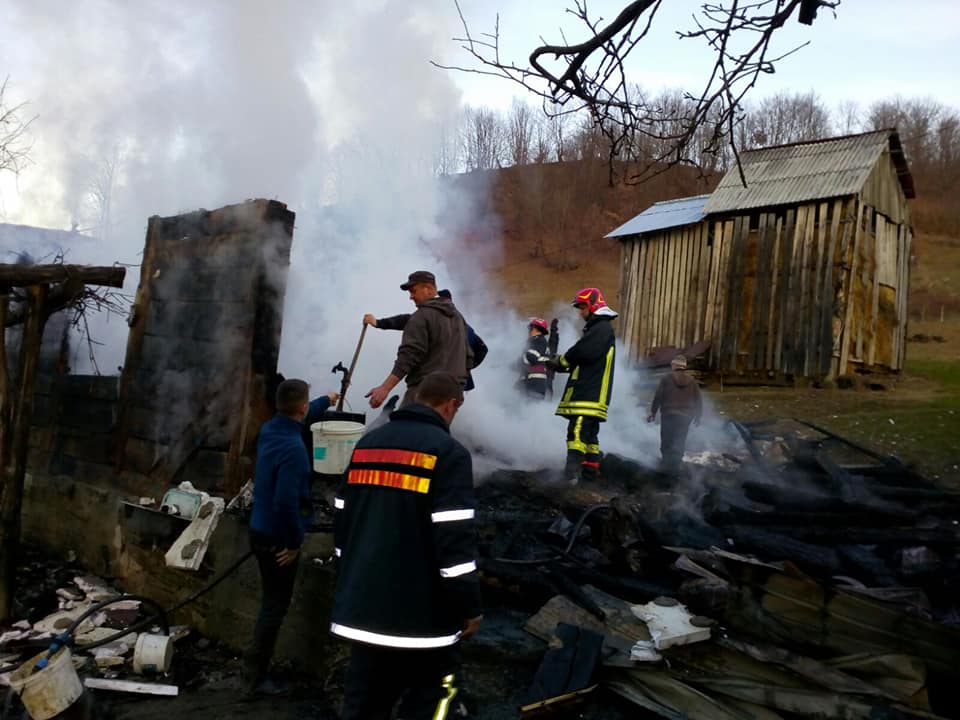 Incendiu în Crasna Vișeului