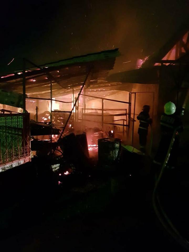 Incendiu produs în Glod