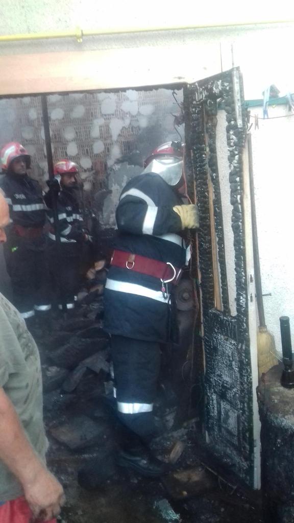 Incendiu produs în această dimineață în Marghita
