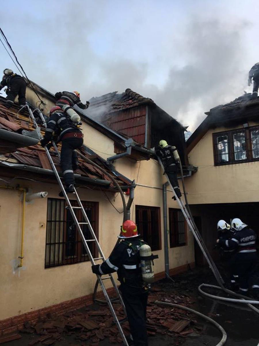 Incendiu la un Centru de plasament pentru copii cu dizabilități din Oradea