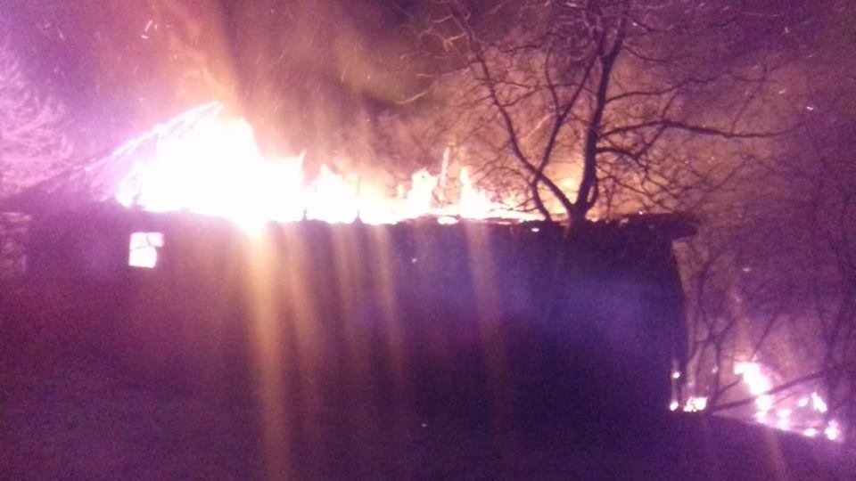 Incendiu în Stârciu. Un bărbat a murit