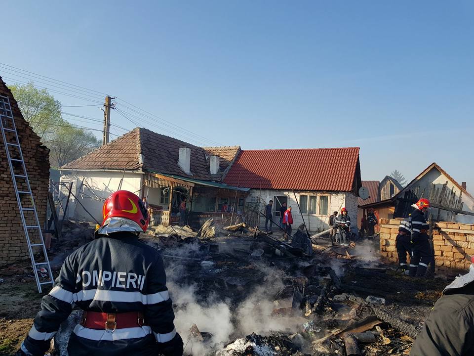 Incendiu în Vurpar