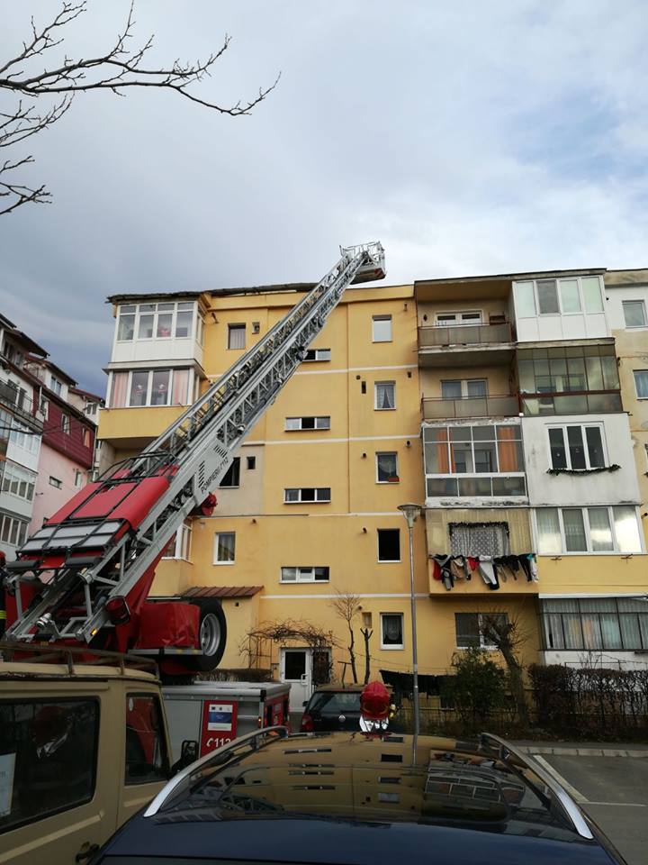 Pericol indepărtat de pompierii sibieni