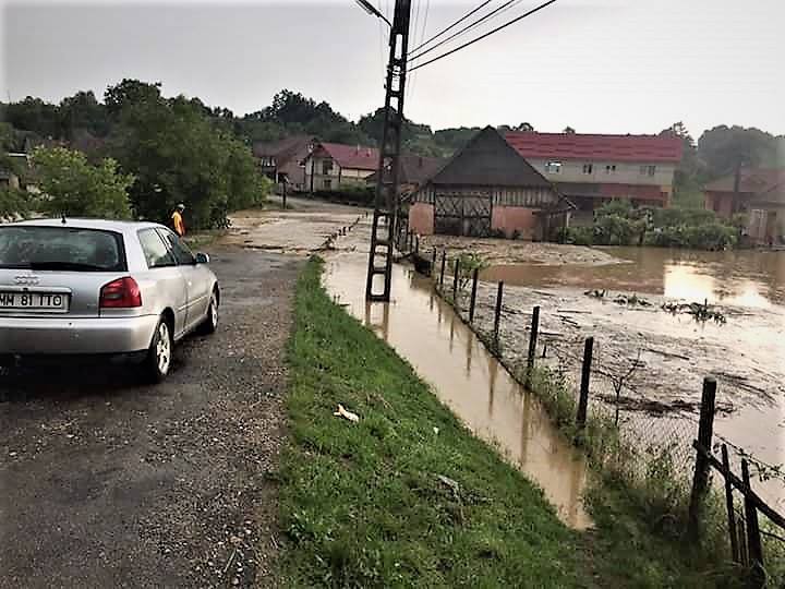 17 localități din Maramureș afectate de fenomene meteorologice periculoase