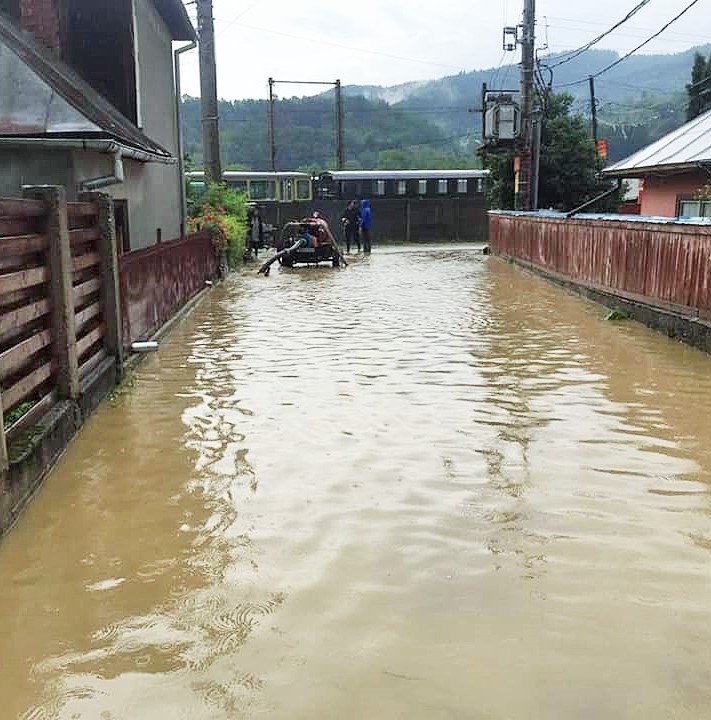 Pagube în valoare de peste 2,4 milioane mii lei produse de fenomenele hidrometeorologice periculoase în Maramureș
