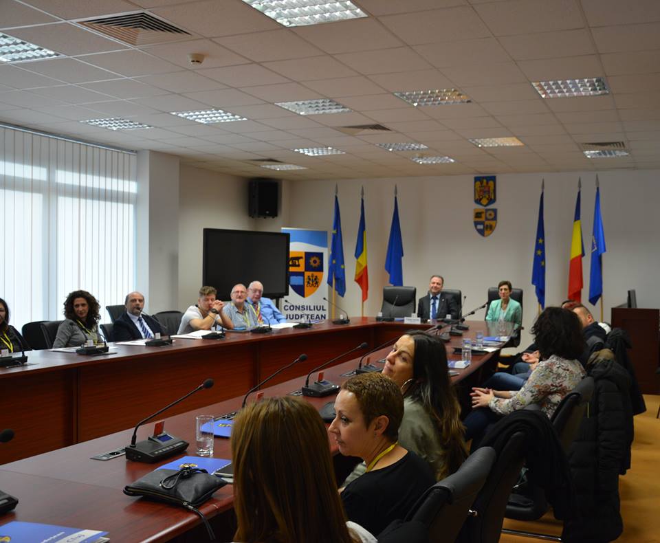 Consiliul Judeţean Cluj, gazda unei delegaţii internaţionale de experţi în învăţământul special