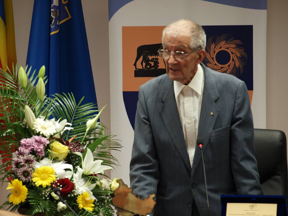 Prof. univ. dr. Iosif Viehmann a primit titlul de Cetăţean de Onoare al Județului Cluj