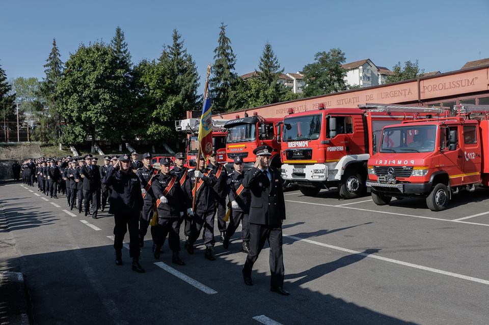 Pompieri din Szeged, în schimb de experienţă la ISU Sălaj