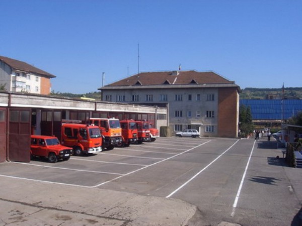 Exercițiu cu forțe în teren, efectuat de ISU Sălaj la barajul Vârșolț